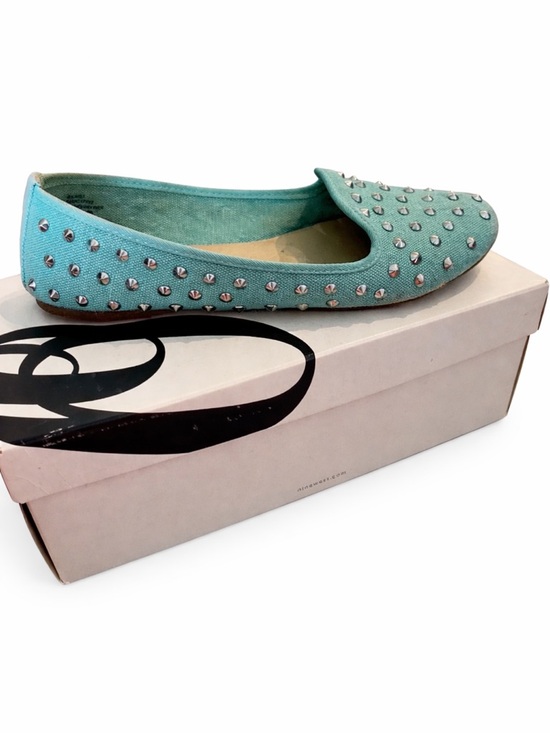 Nine West Shoes - Nine West Aqua Studded Slip-On Loafers - Women